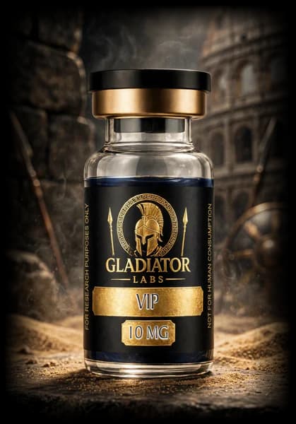 VIP research peptide vial, Vasoactive Intestinal Peptide
